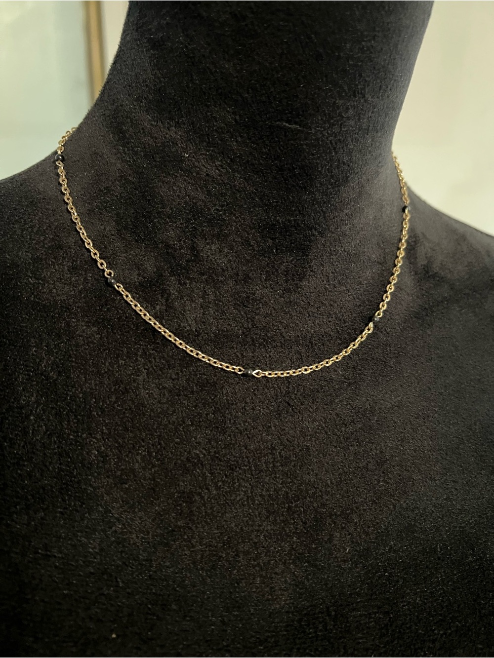 Classic Gold toned Chain 18” Necklace - Simple Everyday Link Chain